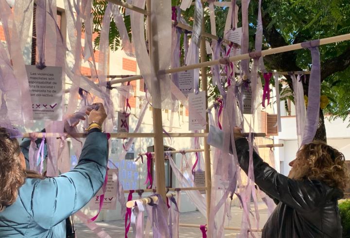 Sant Pere de Ribes es compromet amb la lluita contra la violència envers les dones