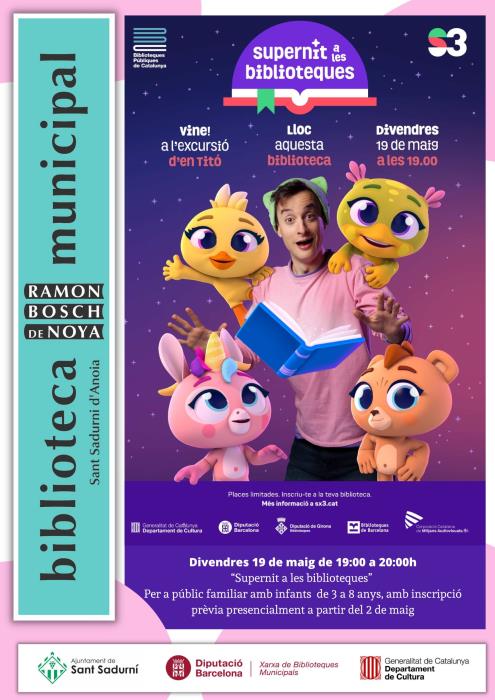 Supernit a les biblioteques
