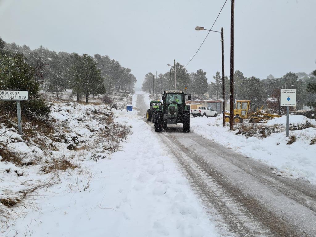 Alerta del Pla NEUCAT per la previsió de nevades al litoral i prelitoral central. EIX