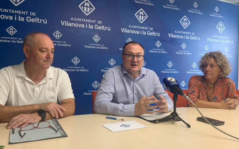 Alfredo Villa, Juan Luis Ruiz i Iolanda Sánchez. EIX