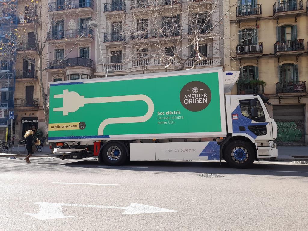 Ametller Origen aposta per la mobilitat elèctrica en la seva flota de vehicles de distribució. Ametller Origen