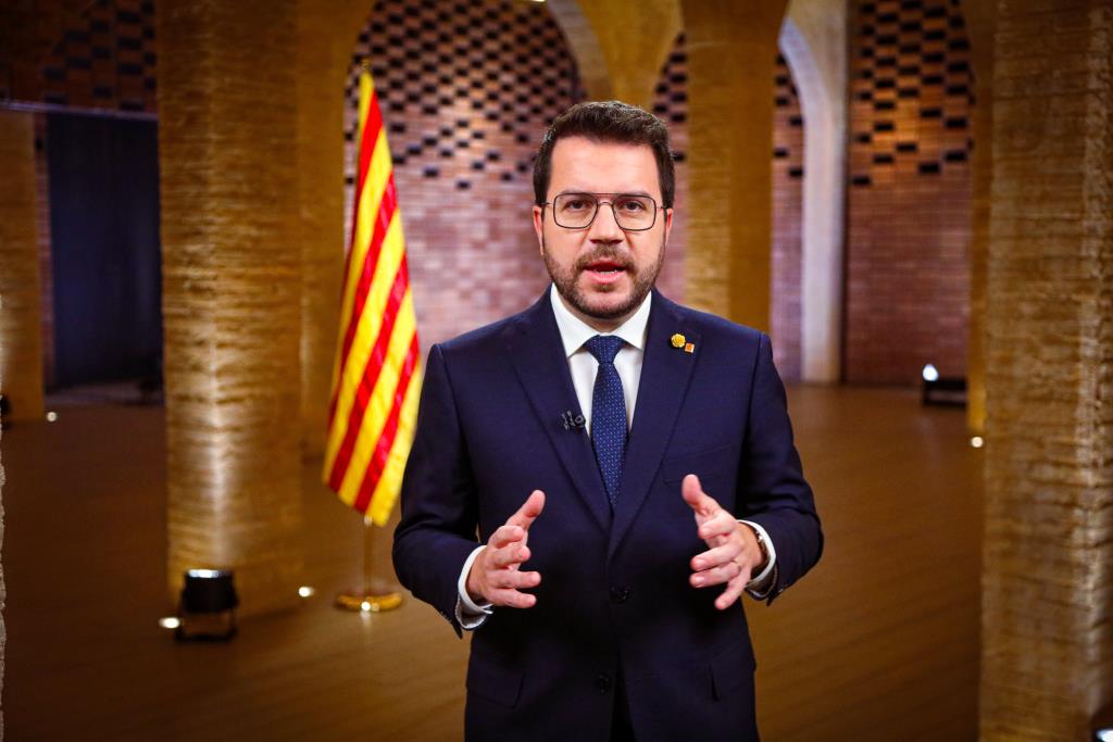 Aragonès situa el 2024 com l’any per acordar un finançament singular i abordar amb l'Estat la negociació del referèndum. ACN