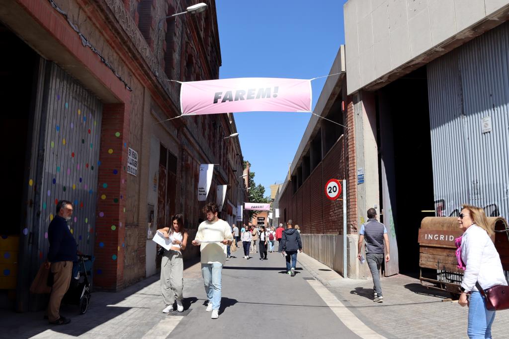 Arrenca el Rec.0 més reivindicatiu per reclamar als polítics que apostin per l'antic barri adober d'Igualada. ACN