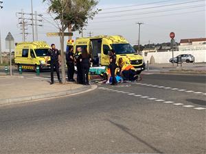 Atropellament d'un ciclista a la ronda Ibèrica de Vilanova. Ajuntament de Vilanova