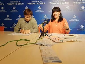 Blanca Albà i Olga Arnau. Ajuntament de Vilanova