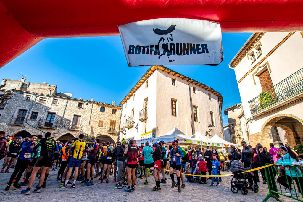 Botifarunner, la cursa de muntanya de La Llacuna. Salvador Martin