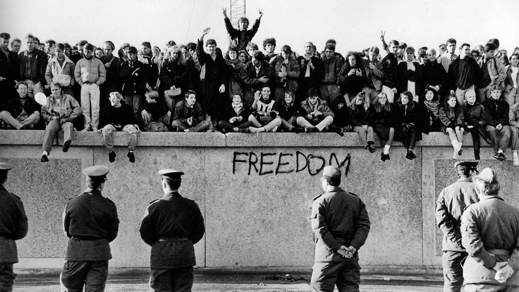 Caiguda del mur de Berlín. Eix