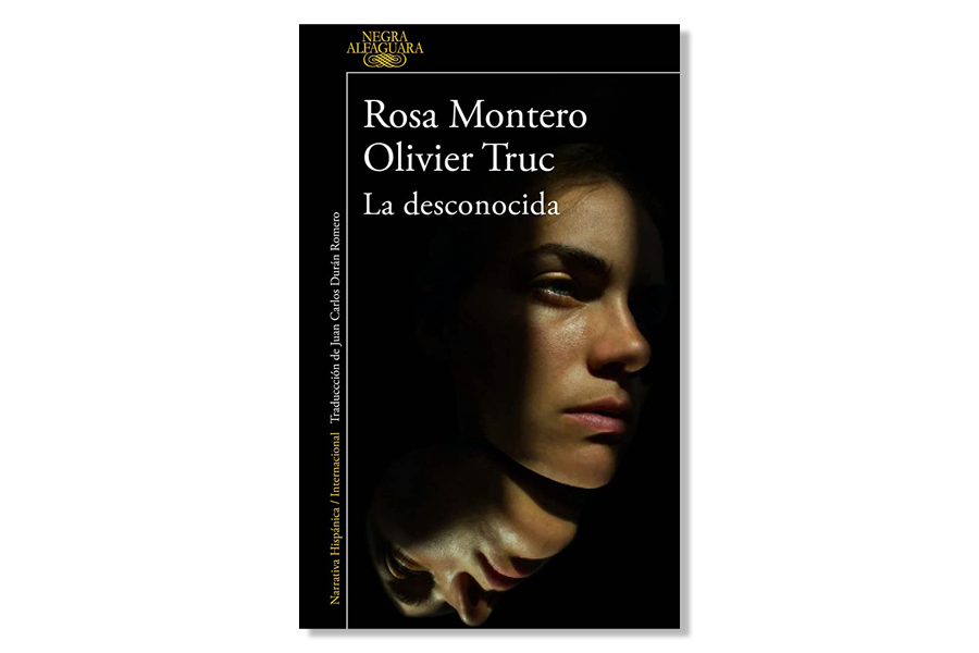 Coberta de 'La desconocida' de Rosa Montero i Olivier Truc. Eix