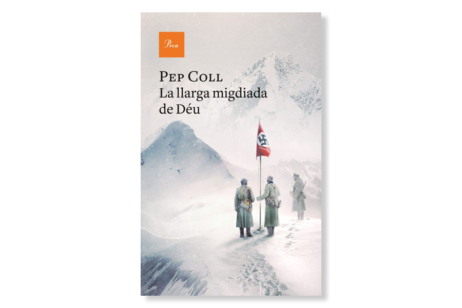 Coberta de 'La llarga migdiada de Déu' de Pep Coll. Eix