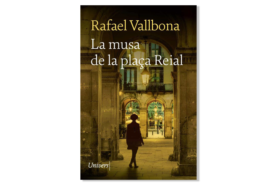 Coberta de 'La musa de la plaça Reial' de Rafael Vallbona. Eix