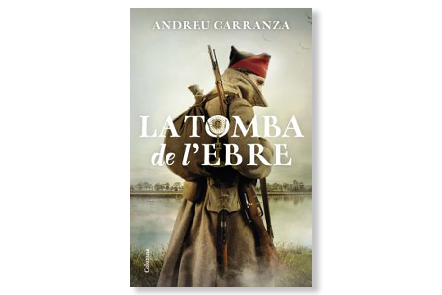 Coberta de 'La tomba de l’Ebre' d'Andreu Carranza. Eix