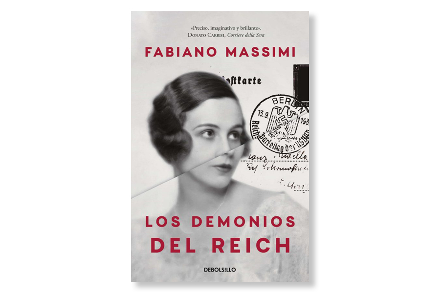 Coberta de 'Los demonios del Reich' de Fabiano Massini. Eix