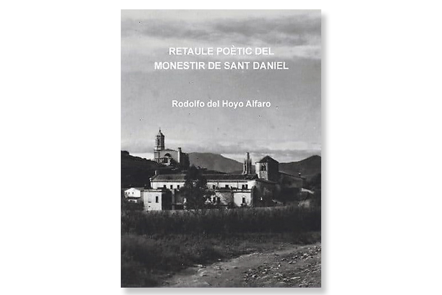 Coberta de 'Retaule poètic del Monestir de Sant Daniel', de Rodolfo del Hoyo. Eix