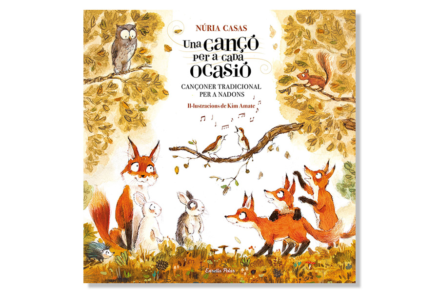 Coberta de 'Una cançó per a cada ocasió' de Núria Casas. Eix