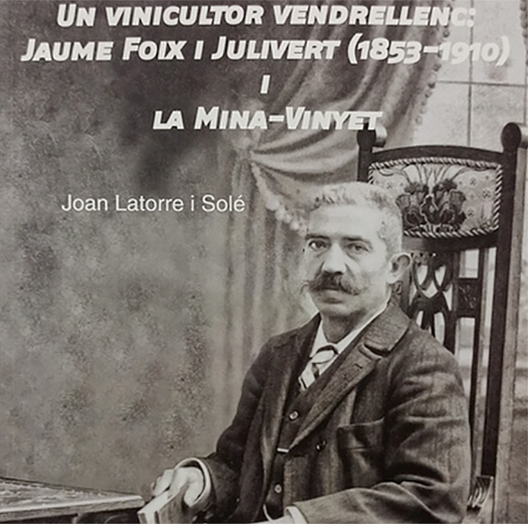 Coberta del llibre sobre Jaume Foix i Julivert . Eix
