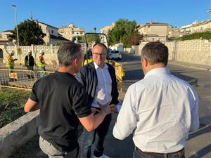 Comencen les obres per integrar El Prat de Vilanova a la xarxa d'aigua potable local