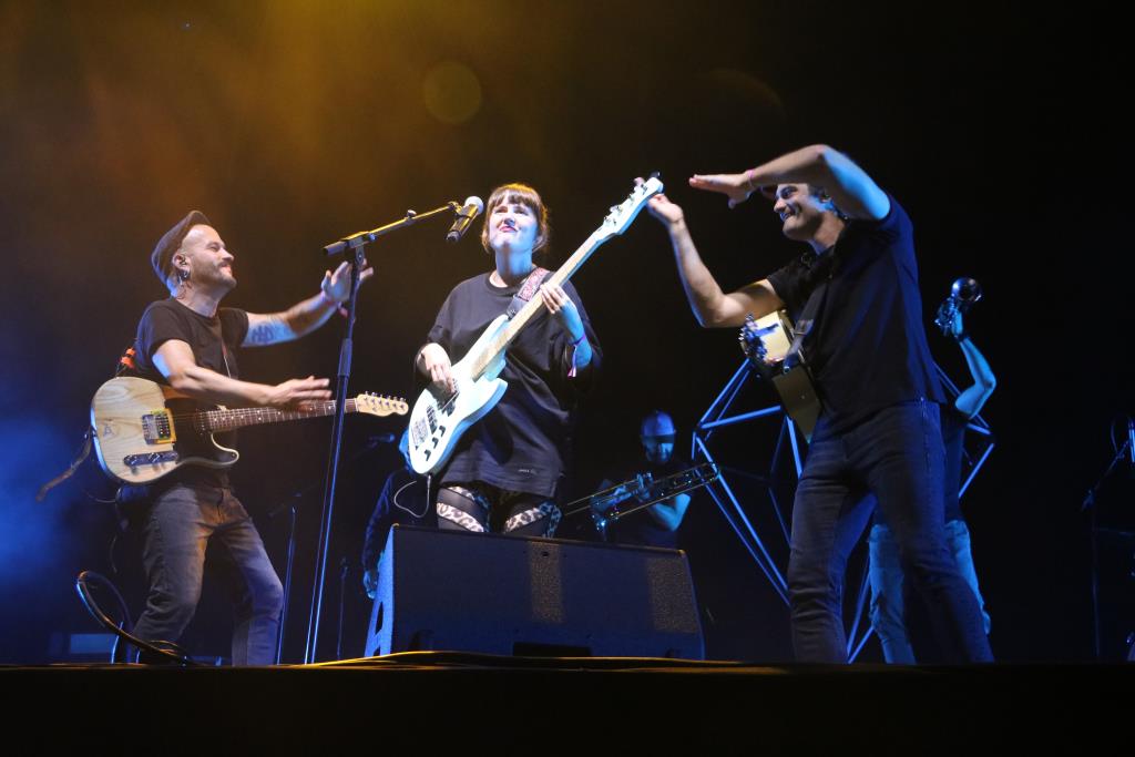 Concert d'Els Catarres a les Festes de la Mercè 2022. ACN