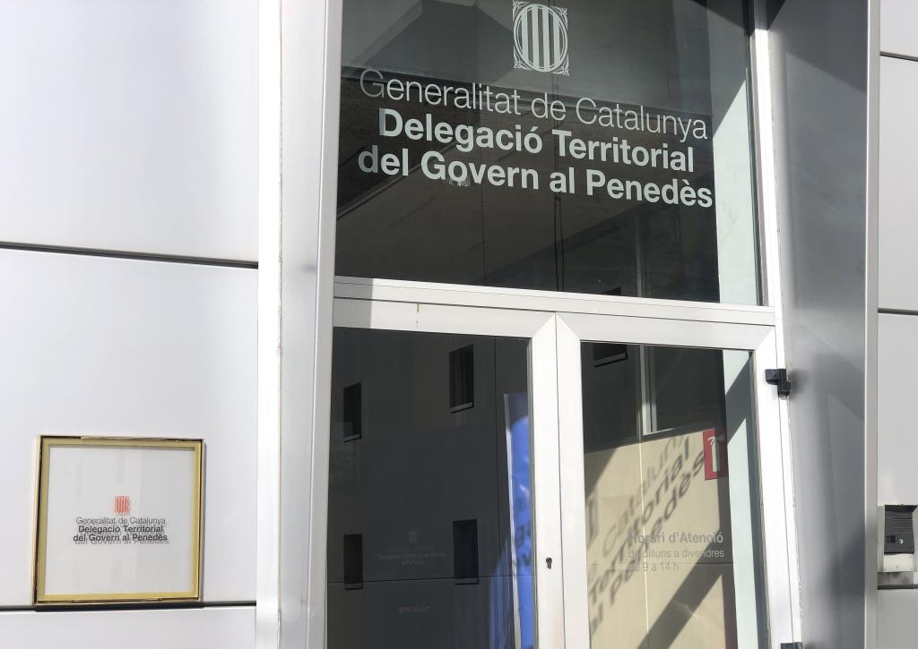 Delegació Territorial del Govern al Penedès. Eix