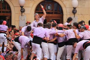 Diada castellera de Santa Teresa al Vendrell. ACN