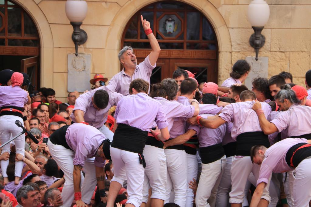 Diada castellera de Santa Teresa al Vendrell. ACN