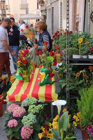 Diada de Sant Jordi a Sant Sadurní d'Anoia