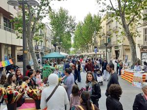 Diada de Sant Jordi a Vilanova i la Geltrú