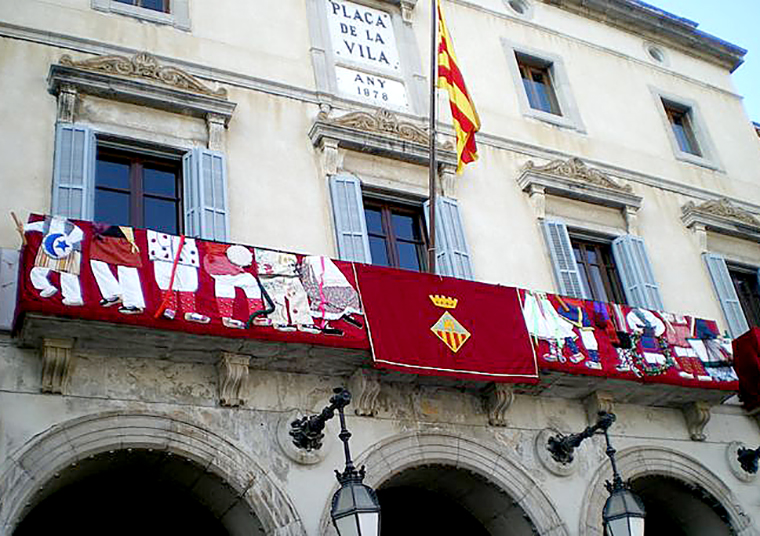 Domàs de Festa Major de Vilanova i la Geltrú. Eix