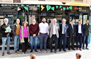 El bus de Sant Sadurní incorpora tecnologia híbrida amb un motor elèctric. Ajt Sant Sadurní d'Anoia