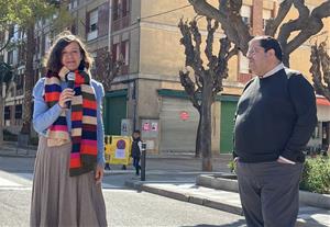 El conseller Elena presenta Montse Casaoliva com a alcaldable d’Esquerra a Sant Pere de Ribes . ERC