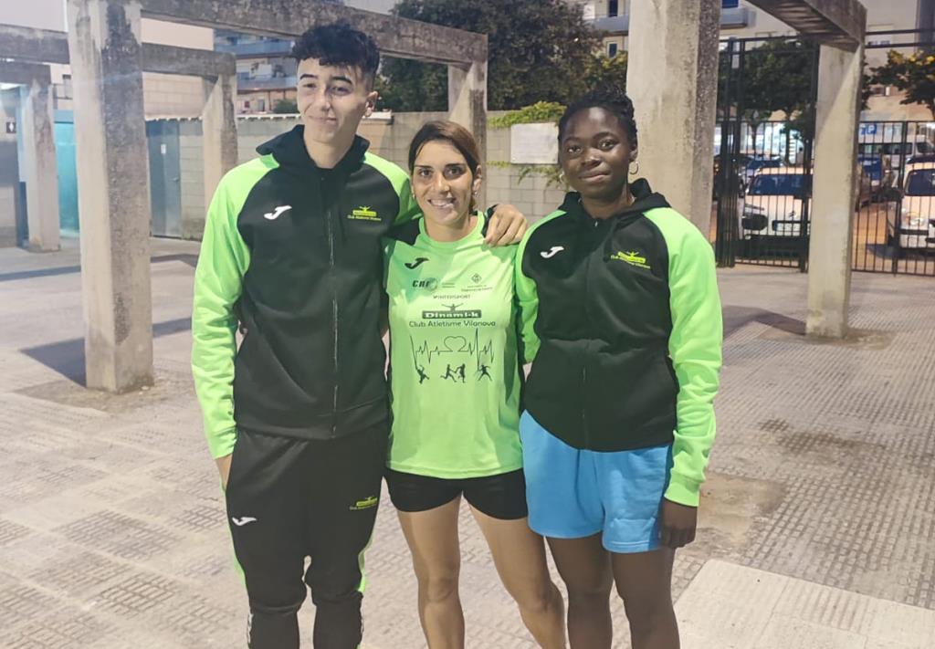 El Dinami-k club atletisme Vilanova més fort que mai. Eix