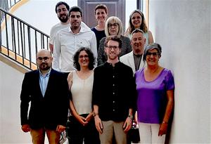 El grup comarcal republicà al Consell Comarcal de l'Alt Penedès. Eix