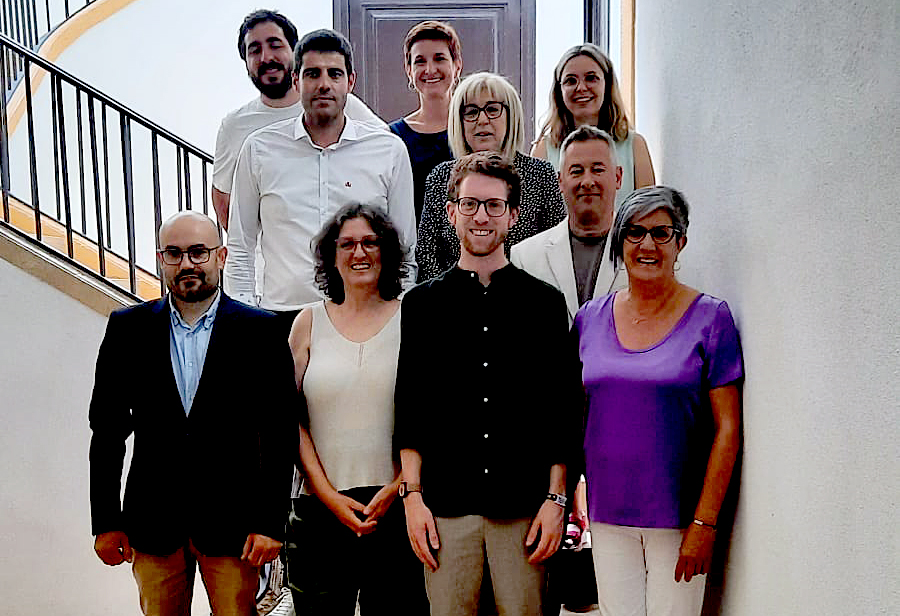 El grup comarcal republicà al Consell Comarcal de l'Alt Penedès. Eix