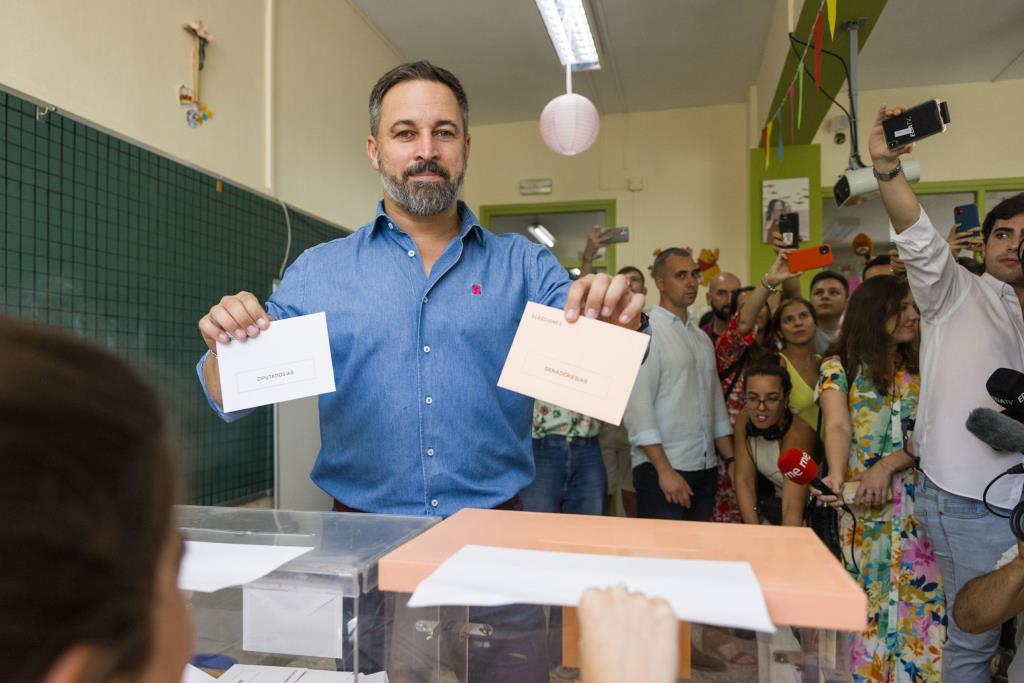 El líder de Vox, Santiago Abascal. ACN