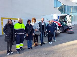 El nou servei de neteja viària de Sant Pere de Ribes incorpora més vehicles elèctrics 