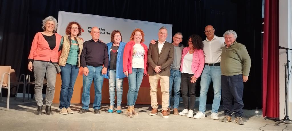 El passat dissabte 22 d'abril es va presentar la candidatura d'Esquerra a Subirats. ERC