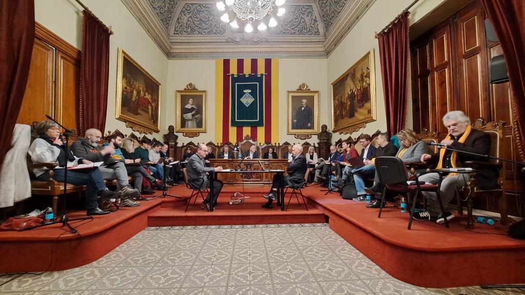 El ple de Vilafranca aprova el projecte de millora urbana on actualment està ubicada la comissaria de la Policia Local. Ramon Filella