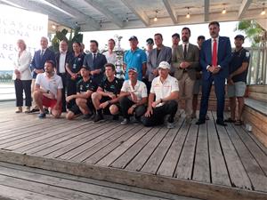 El president de la Generalitat, Pere Aragonès i Garcia, ha clos aquest vespre l’acte institucional de la inauguració de la Copa Amèrica a Vilanova