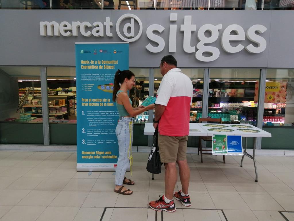 El projecte municipal de Comunitat Energètica de Sitges surt al carrer  . Ajuntament de Sitges