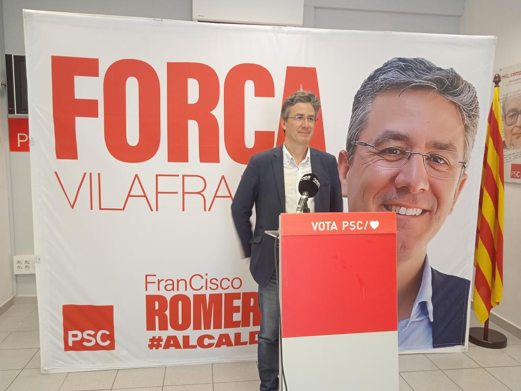 El PSC de Francisco Romero encararà el mandat en solitari, però buscant suports estables de la resta de partits. Ramon Filella