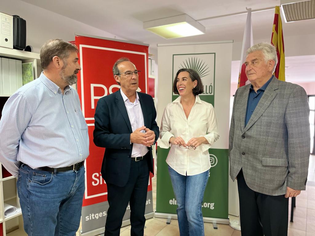 El PSC i El Margalló x Sitges signen un pacte d’aliança per a les eleccions del 28M. PSC