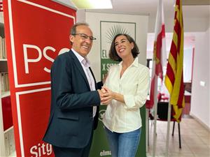 El PSC i El Margalló x Sitges signen un pacte d’aliança per a les eleccions del 28M