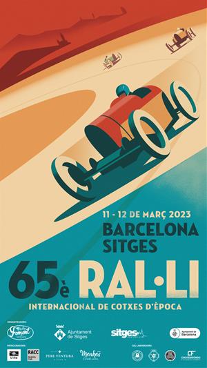 El Ral·li Barcelona-Sitges 2023 recorda l’Autòdrom de Terramar en el cartell de la 65a edició. EIX