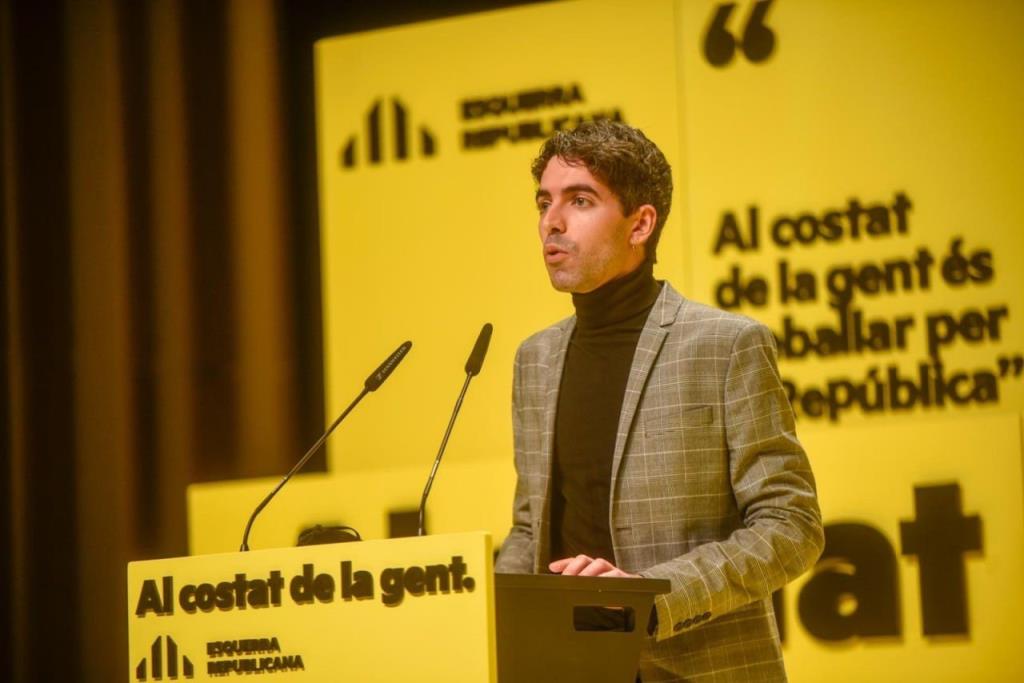 El regidor vilanoví Adrià Guevara, nou diputat d’Esquerra al Parlament. ERC