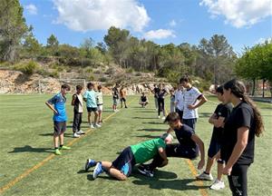 El Rugbi Nova Olivella torna a l’Institut Escola El Morsell