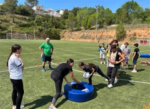 El Rugbi Nova Olivella torna a l’Institut Escola El Morsell