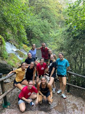 El sènior A femení del CB Samà 