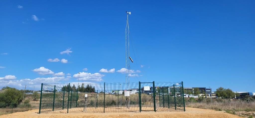 El Servei Meteorològic de Catalunya instal·la una nova Estació Meteorològica Automàtica (EMA) a Vilanova i la Geltrú. Generalitat de Catalunya