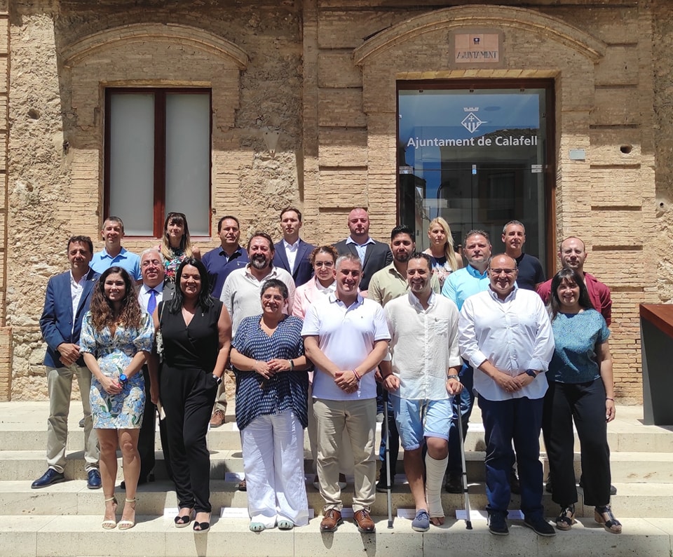 El socialista Ramon Ferré és investit alcalde de Calafell amb el suport de Junts . Ajuntament de Calafell