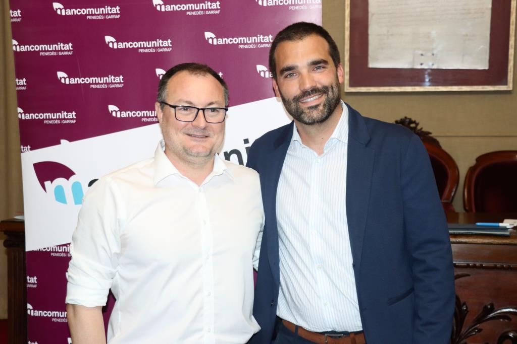 El vilanoví Juan Luis Ruiz, nou president de la Mancomunitat Penedès-Garraf. Sheima Abdelmalek