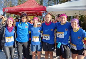 Els atletes del Club Atletisme Vilafranca